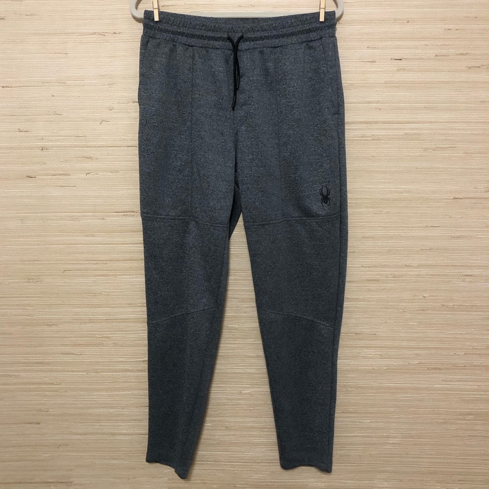 Spyder Dark Gray Drawstring Pullon Sweatpants Siz… - image 1